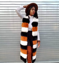 Load image into Gallery viewer, She’s a Fox! Faux fur vest coat