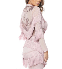 Load image into Gallery viewer, It’s my birthday chick! Mauve tassel dress