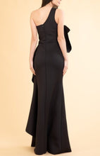 Load image into Gallery viewer, First Lady one shoulder peplum gown