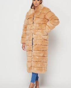 Royalty faux fur coat