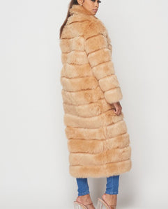 Royalty faux fur coat