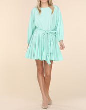 Load image into Gallery viewer, Mint colored frock dress